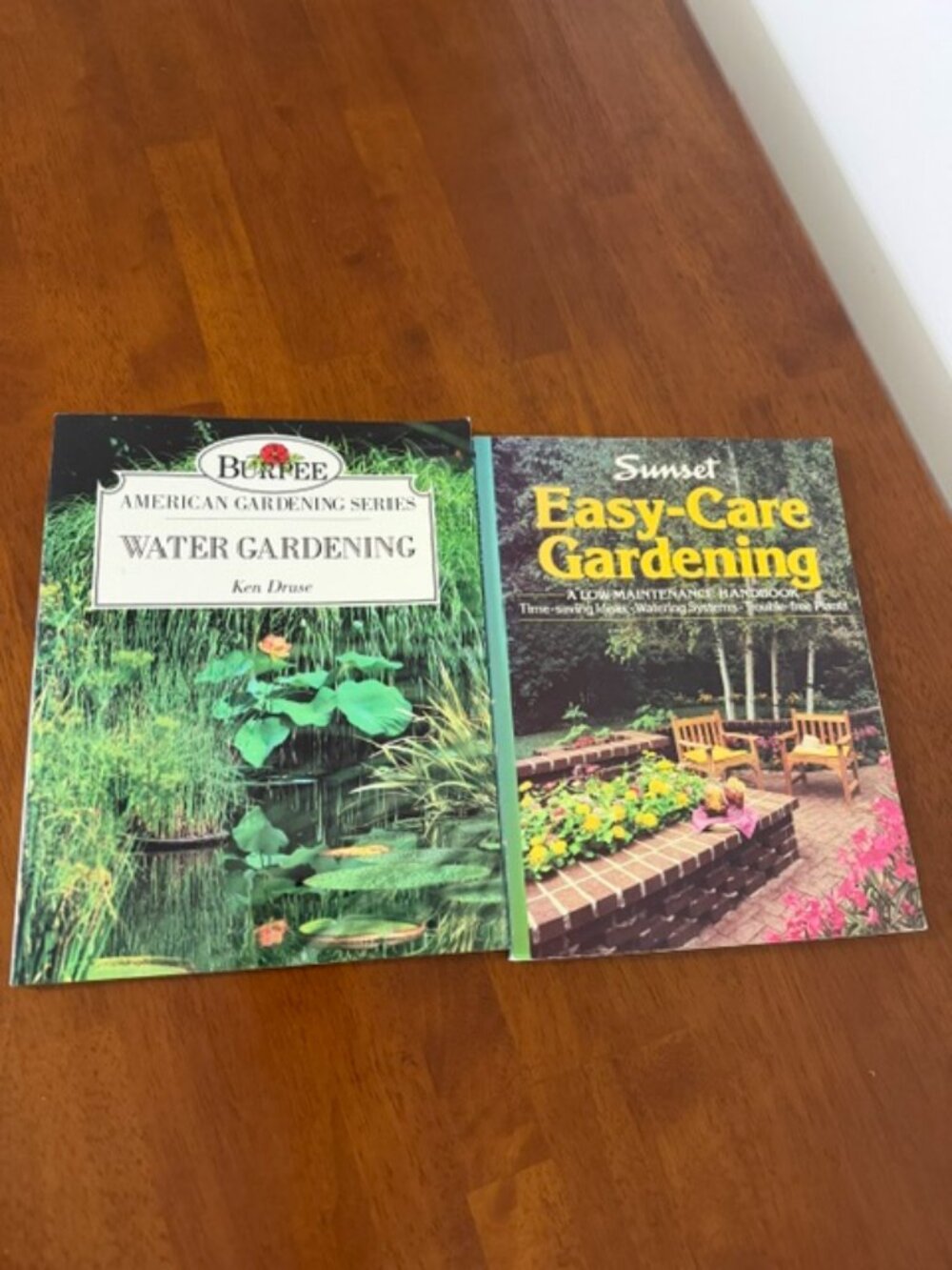 VTG Gardening 2-Book Bundle Water Gardening And Easy Care Gardening